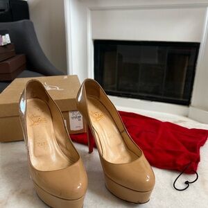 Christian Louboutin Bianca 120 Patent Pumps